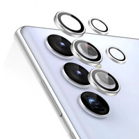 Стъклени рингове за камера за Samsung Galaxy S23 Ultra 5G SM-S918B сребристи